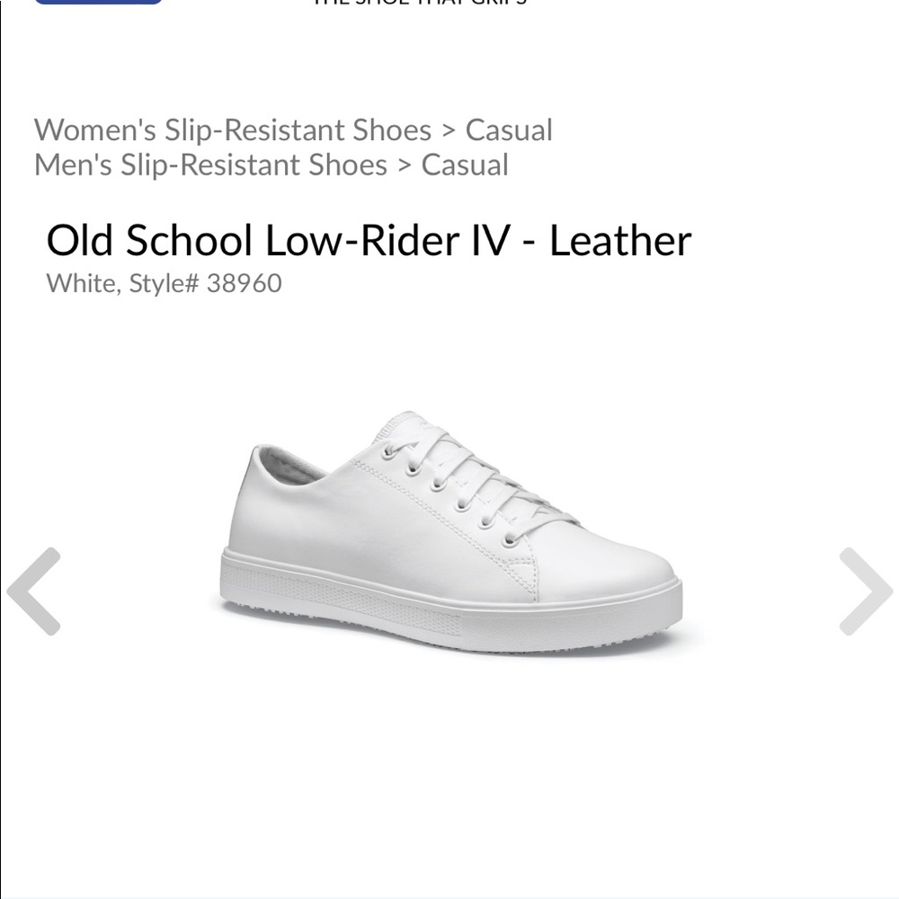 Unisex water/oil proof leather shoes